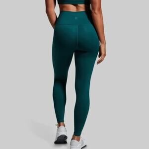 Born Primitive Synergy Leggings Teal Blue High Rise Womens Large Sportswear Gym